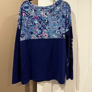 GUC Lilly Pulitzer Finn Tee Sz Small